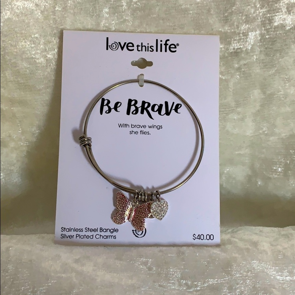 Silver Bracelet w/Charms
